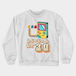 Birthday Level up Crewneck Sweatshirt